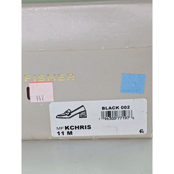 Marc Fisher Women's Kchris Black Patent Heeled Loafers Size 11 (MSRP $110) - Picture 12 of 12